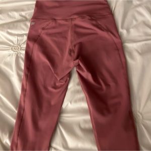 pink ish fabletic leggings